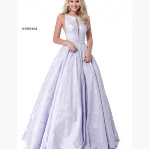 Sherri Hill 51703 Purple Gown